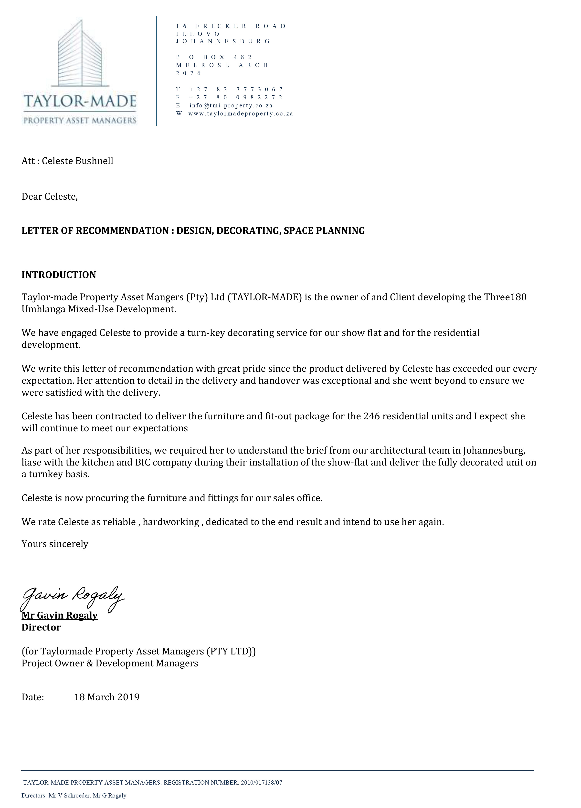 celeste-bushnell-letter-of-recommendation